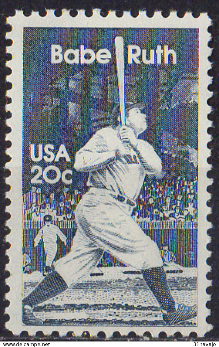 ETATS UNIS D'AMERIQUE - Babe Ruth - Neufs