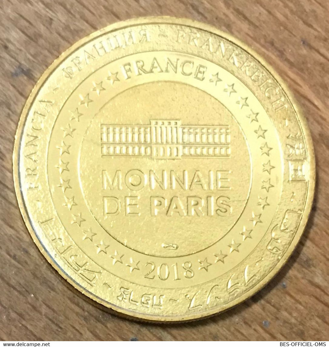 77 DISNEYLAND MICKEY TOUR EIFFEL DISNEY MDP 2018 MÉDAILLE SOUVENIR MONNAIE DE PARIS JETON TOURISTIQUE MEDALS COIN TOKENS - 2018