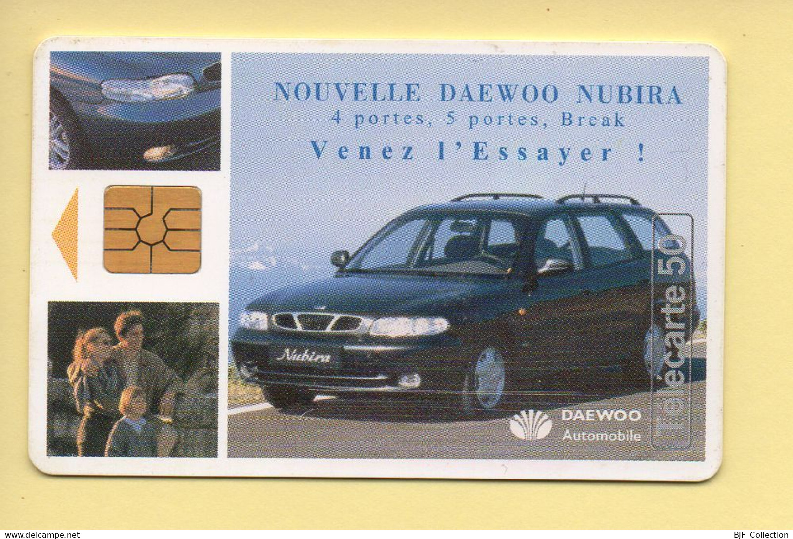 Télécarte 1997 : NOUVELLE DAEWOO NUBIRA / 50 Unités (voir Puce Et Numéro Au Dos) - 1997