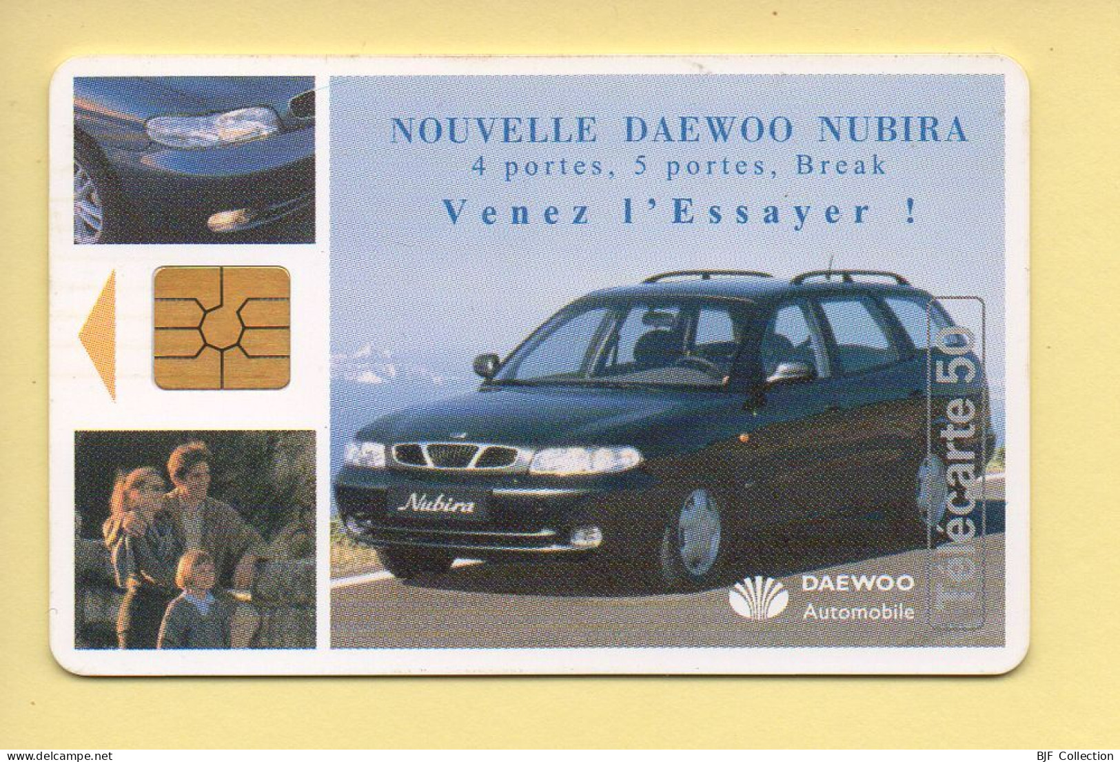 Télécarte 1997 : NOUVELLE DAEWOO NUBIRA / 50 Unités (voir Puce Et Numéro Au Dos) - 1997