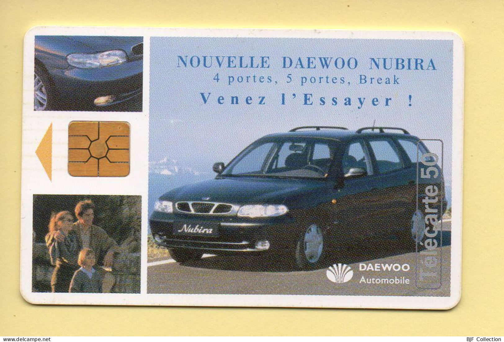 Télécarte 1997 : NOUVELLE DAEWOO NUBIRA / 50 Unités (voir Puce Et Numéro Au Dos) - 1997