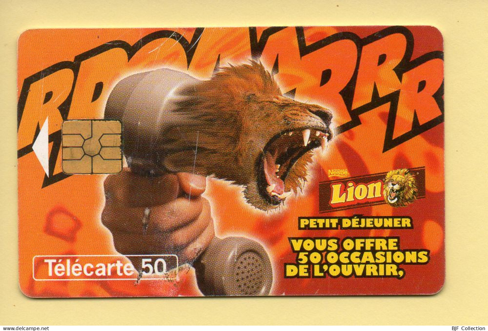 Télécarte 1997 : LION / 50 Unités (voir Puce Et Numéro Au Dos) - 1997