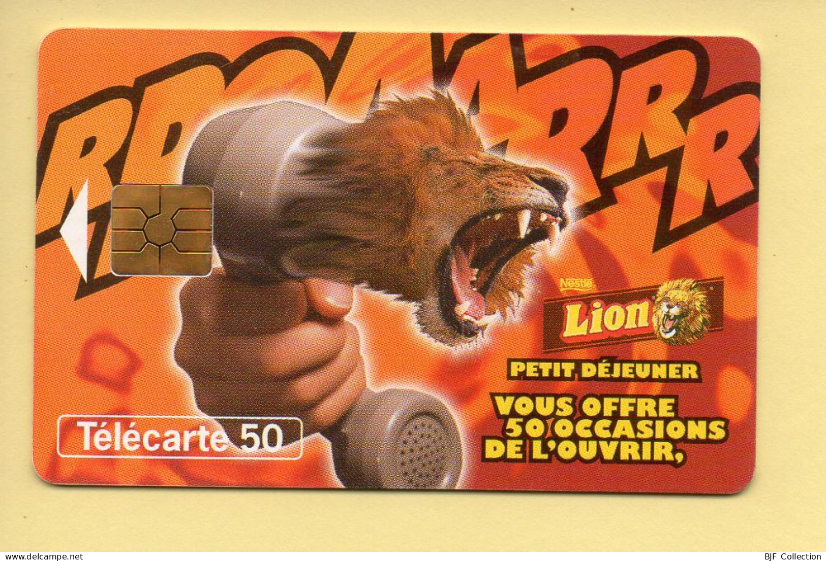 Télécarte 1997 : LION / 50 Unités (voir Puce Et Numéro Au Dos) - 1997