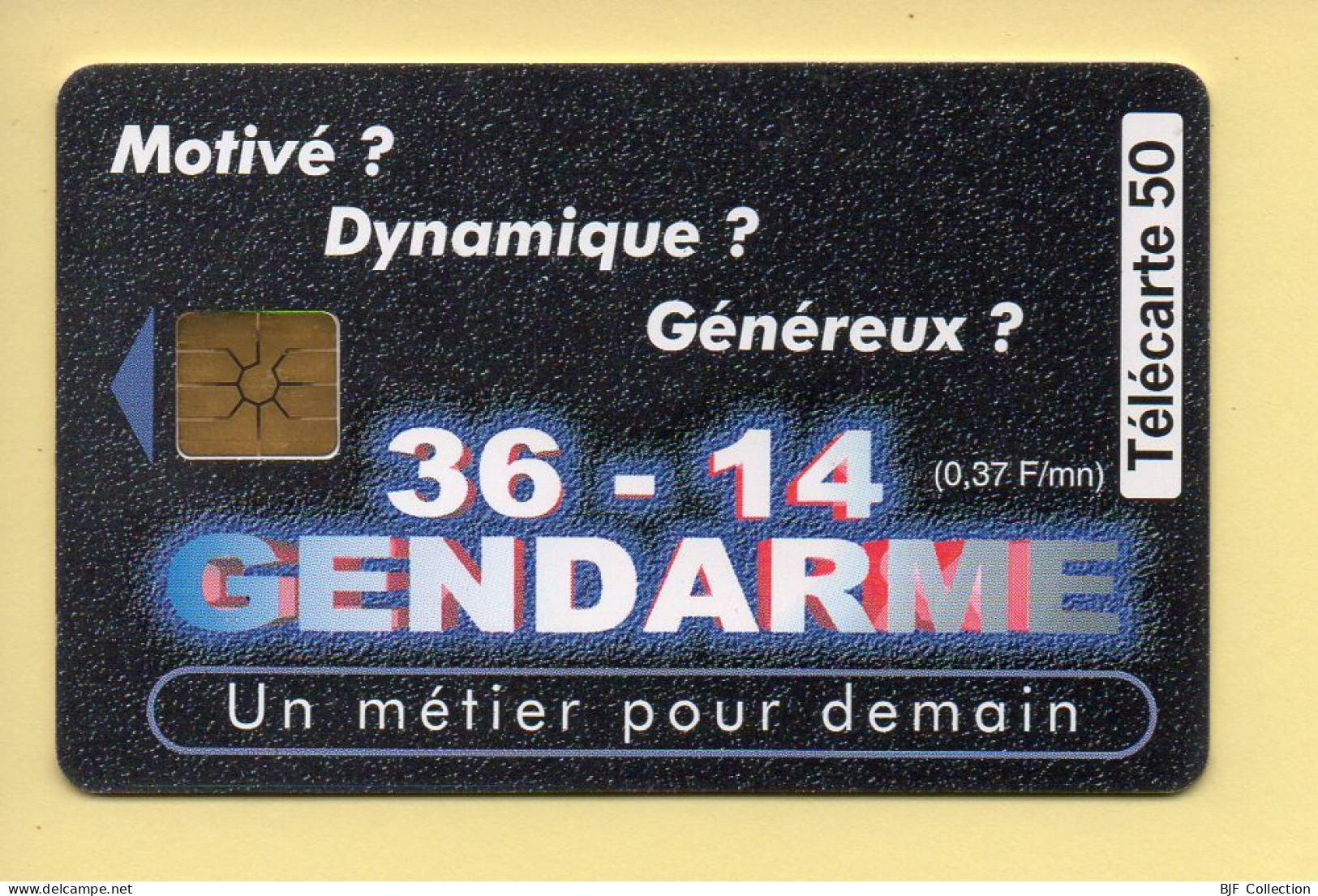 Télécarte 1997 : 36 – 14 GENDARMERIE / 50 Unités (voir Puce Et Numéro Au Dos) - 1997