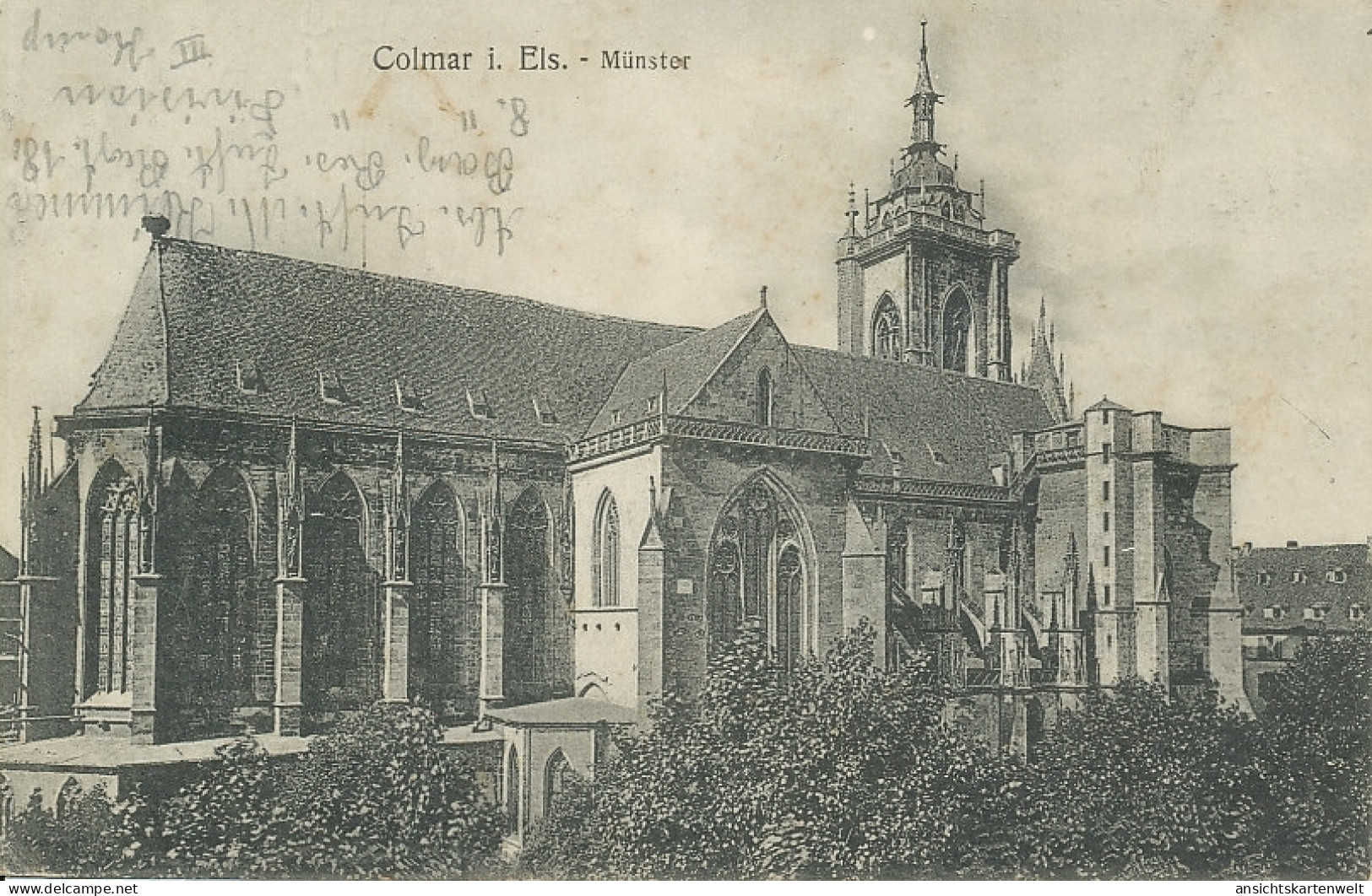 Colmar Münster Feldpgl1915 #110.935 - Elsass