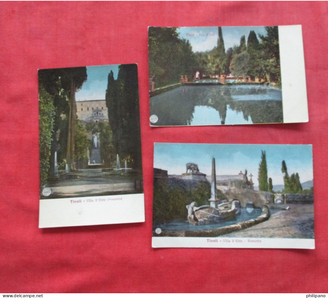 Lot Of  3  Cards. Tivoli  Italy > Lazio > Tivoli   Ref 6384 - Tivoli