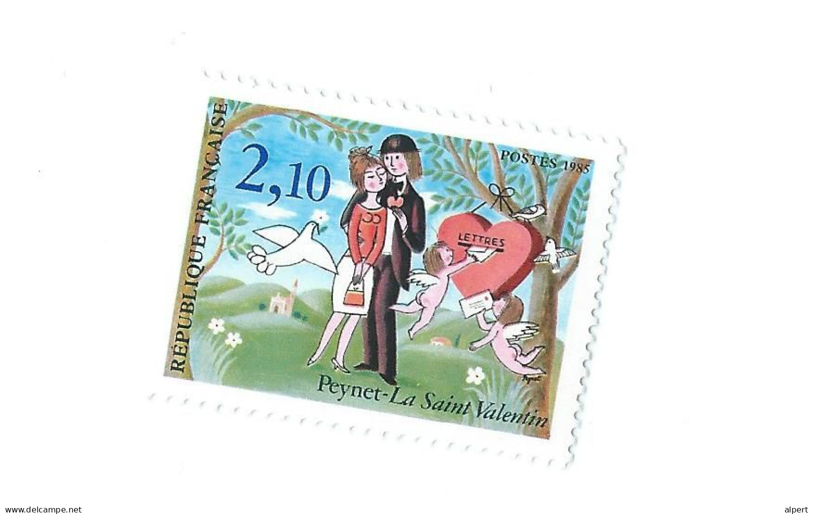 2354 D Double Chapeau Cote 50 € - Unused Stamps