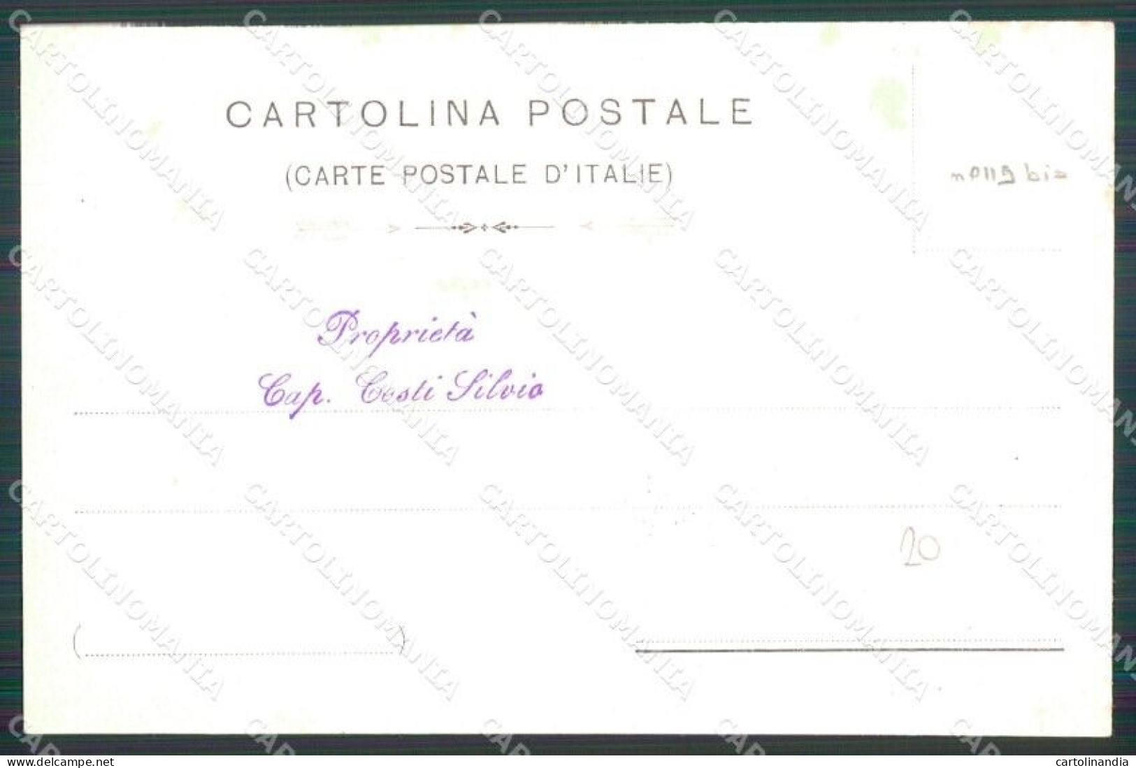 Militari Dragoni Di Piemonte Nizza Cavalleria I Reggimento Cartolina QT7939 - Régiments