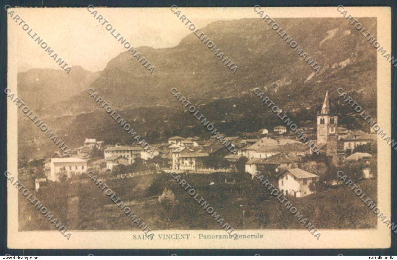 Aosta Saint Vincent Cartolina ZQ4775 - Aosta