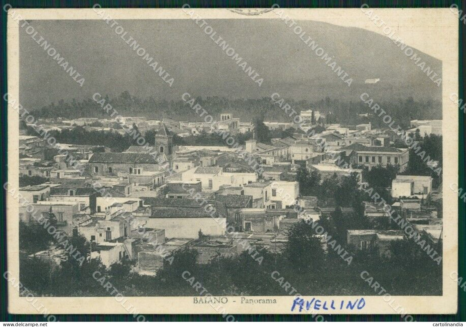 Avellino Baiano TRACCE UMIDO FG Cartolina ZKM6921 - Avellino