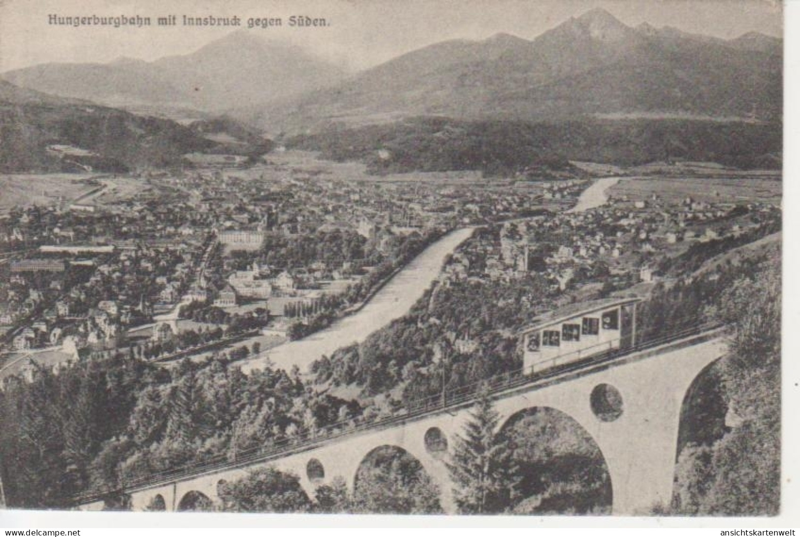 Bergbahn: Hungerburgbahn Innsbruck Feldpgl1915 #94.076 - Altri & Non Classificati