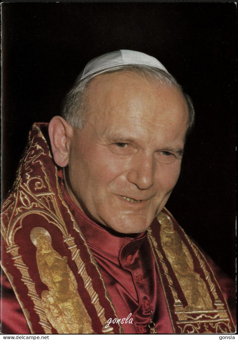 PAPE JEAN-PAUL II "Portrait" Carte De Voeux - Popes