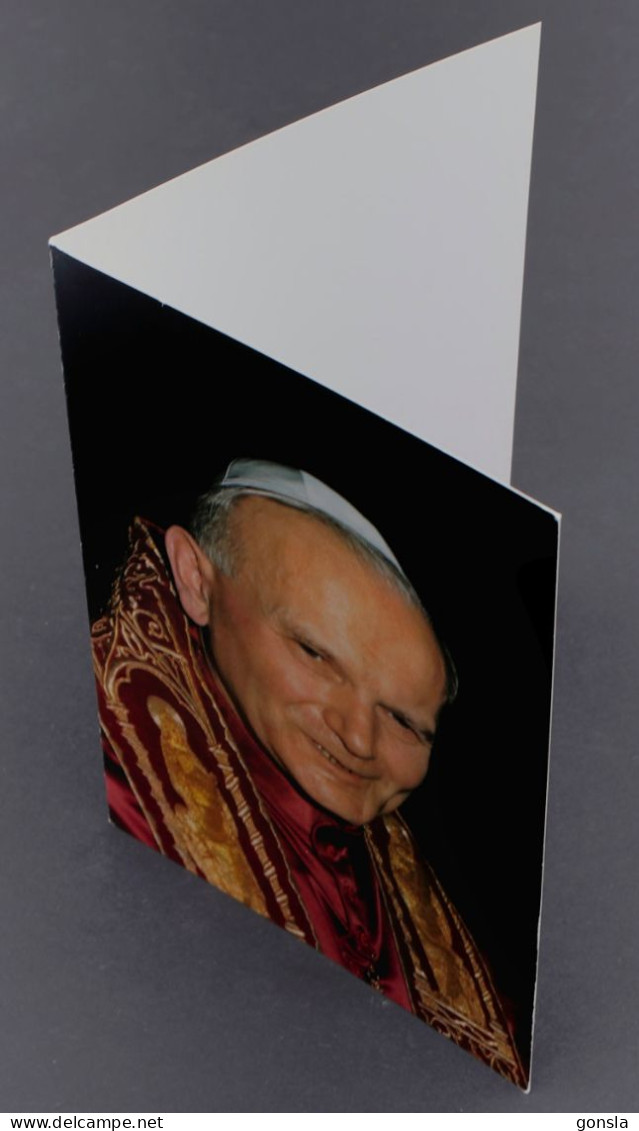 PAPE JEAN-PAUL II "Portrait" Carte De Voeux - Papas