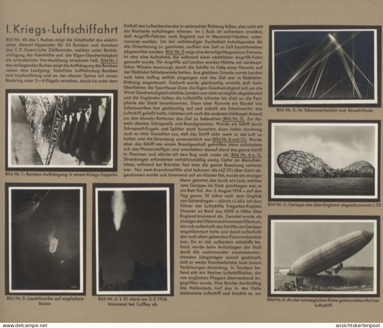 Zeppelin-Weltfahrten Buch II Sammelbilderalbum Greiling Zigarettenfabrik, Dresden 1936 - Sin Clasificación