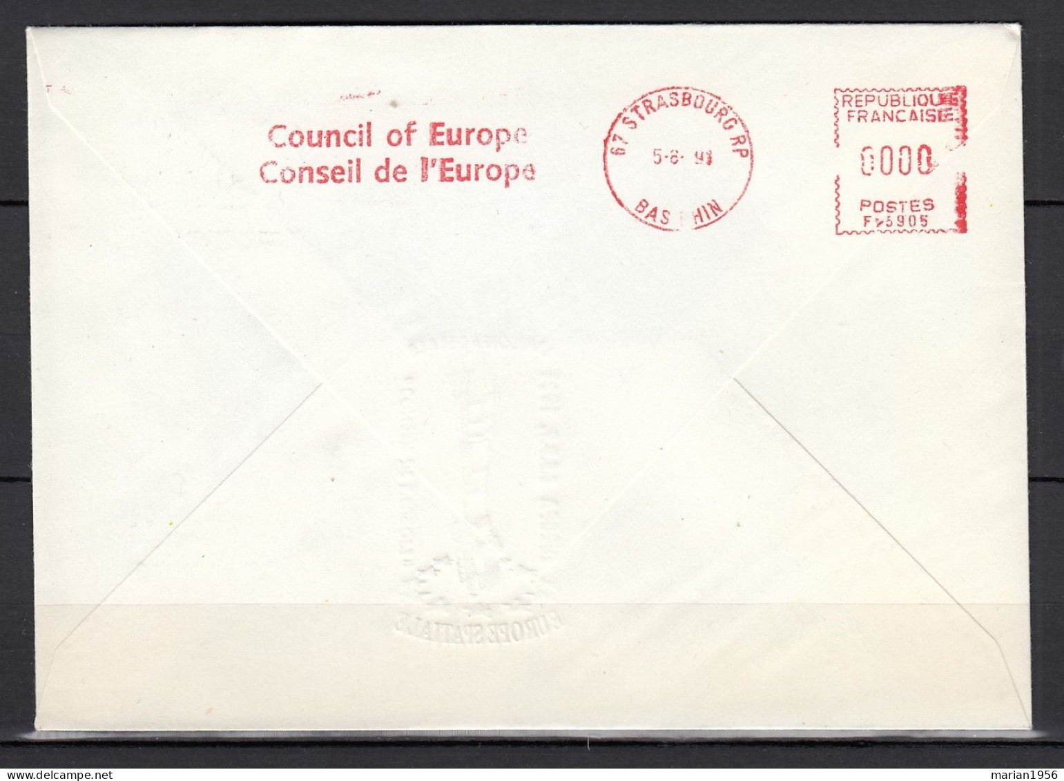 Roumanie 1991 - FDC - EUROPA CEPT - Europe Spatiale - FDC Special - Tirage Limite A 60 Ex. Numerotes - 1991