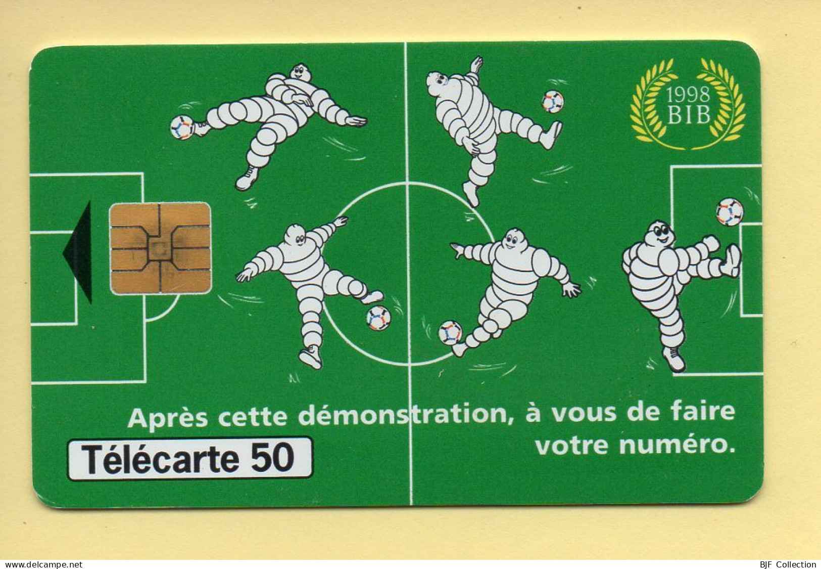 Télécarte 1998 : Michelin / 50 Unités (voir Puce Et Numéro Au Dos) - 1998