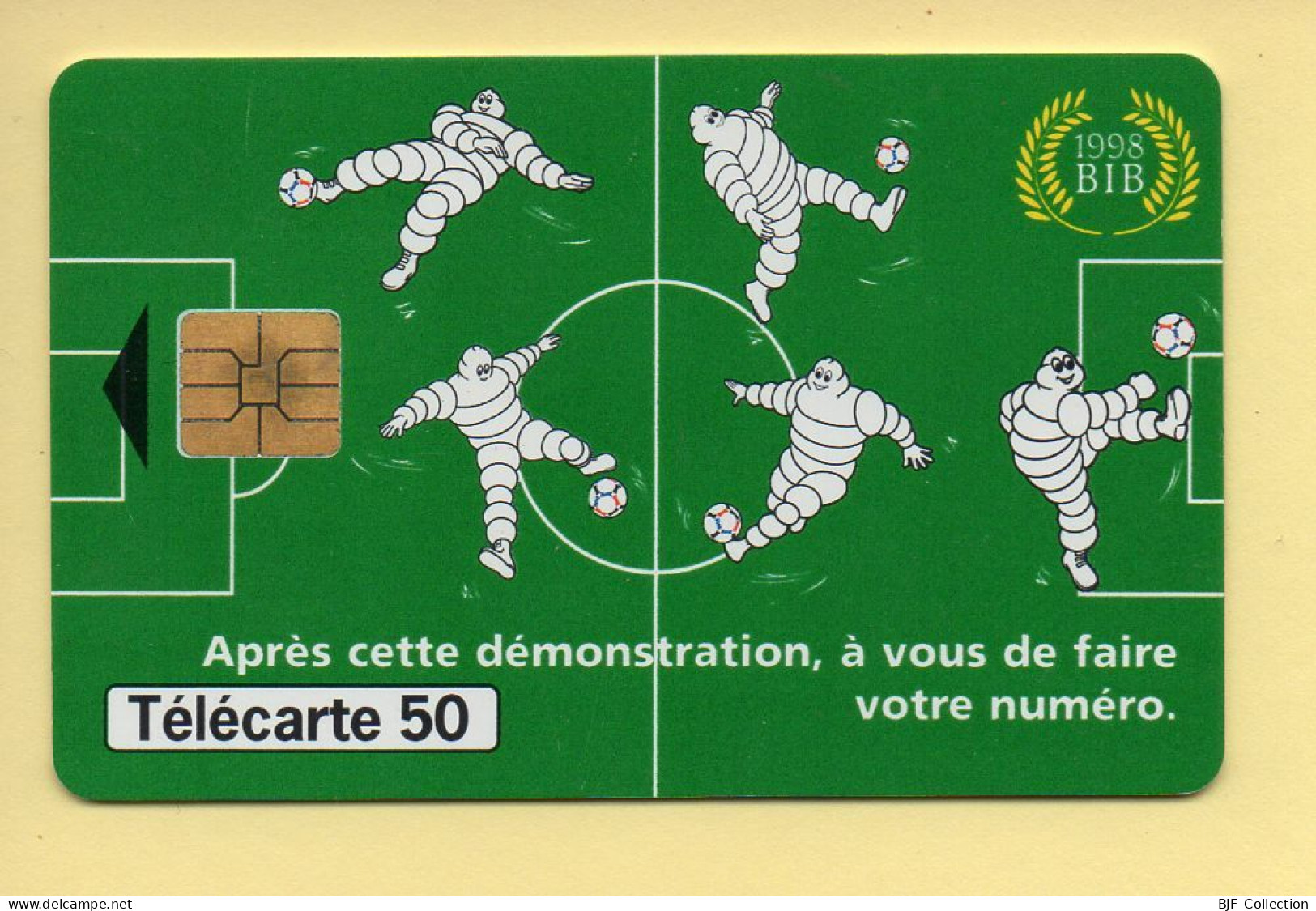 Télécarte 1998 : Michelin / 50 Unités (voir Puce Et Numéro Au Dos) - 1998