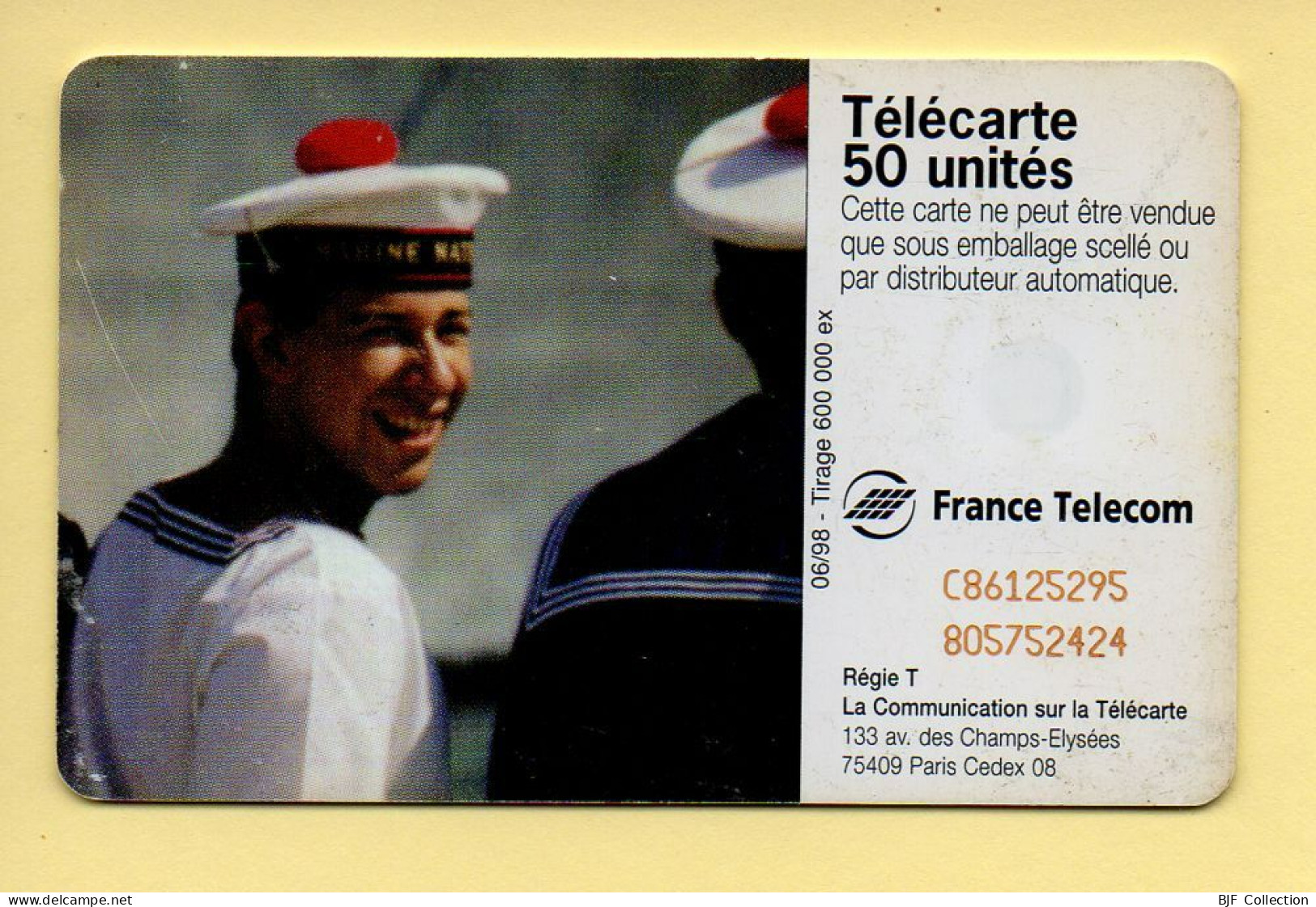 Télécarte 1998 : Sirpa Mer / 50 Unités (voir Puce Et Numéro Au Dos) - 1998