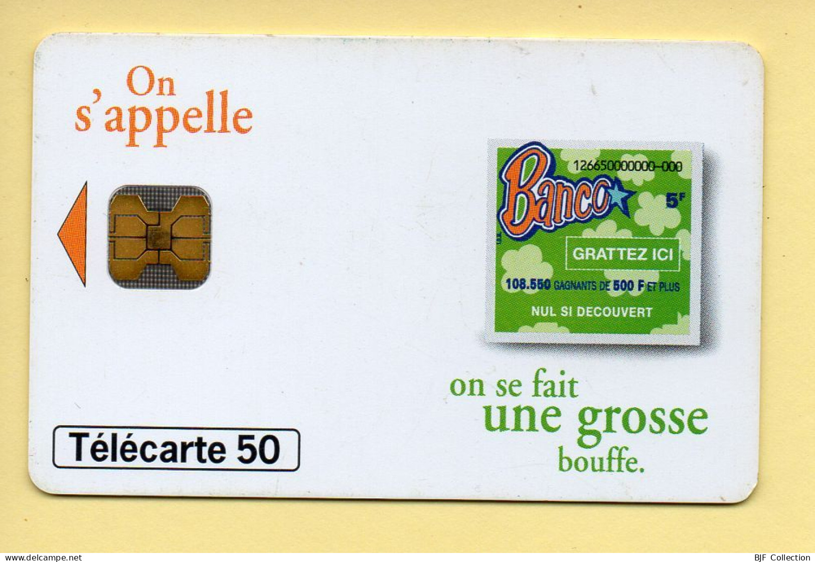 Télécarte 1998 : Banco / 50 Unités (voir Puce Et Numéro Au Dos) - 1998