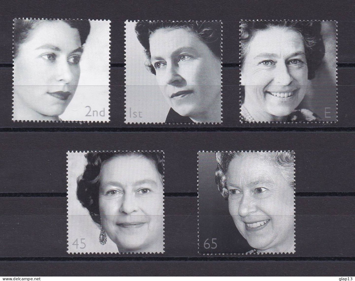 GRANDE-BRETAGNE 2002 TIMBRE N°2301/05 NEUF** ELIZABETH II - Ongebruikt