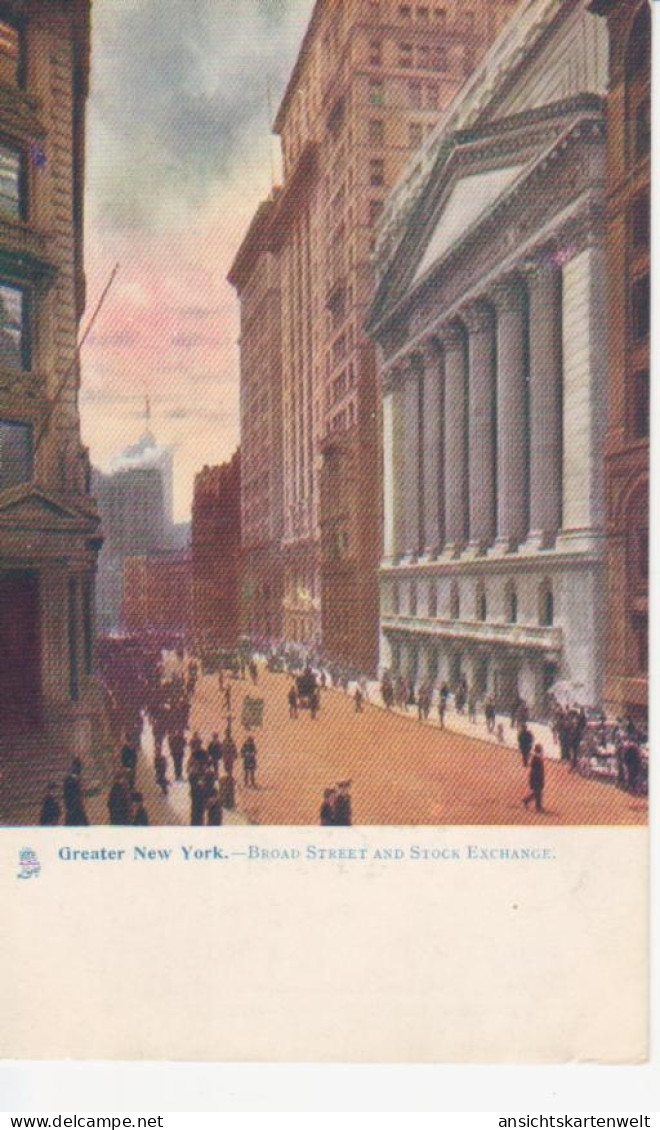 New York Broad Street And Stock Exchange Ngl #204.591 - Autres & Non Classés