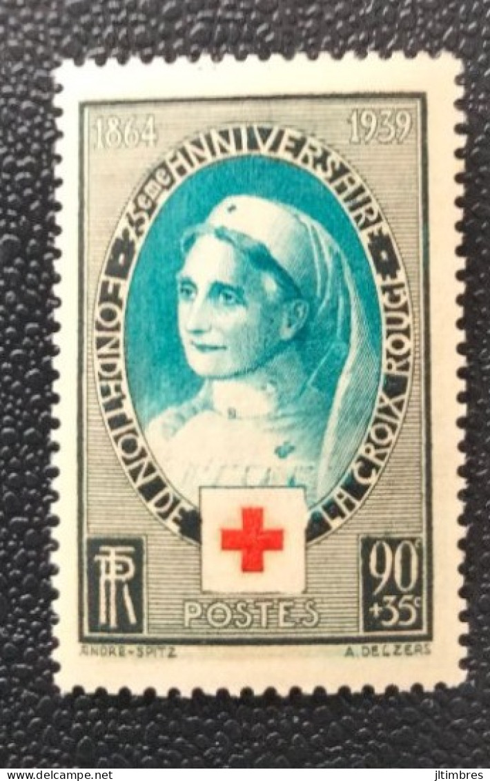 FRANCE (1939) : 422 Neuf**.  75e Anniversaire De La Croix Rouge Internationale - Neufs