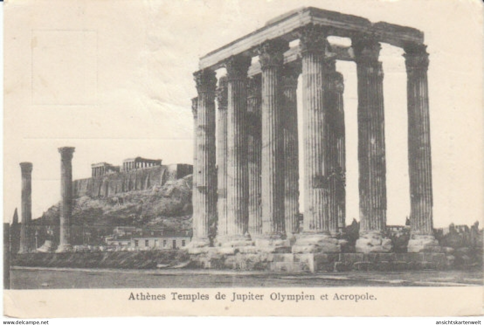 GR Athenes Temple De Jupiter Olympien Gl1928 #20.444 - Griekenland