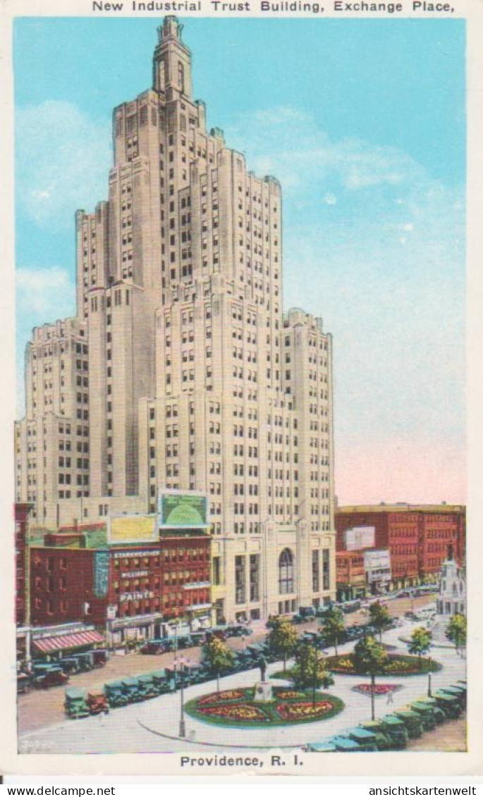 Providence/R.I. New Ind. Trust Building Gl1936 #204.084 - Autres & Non Classés