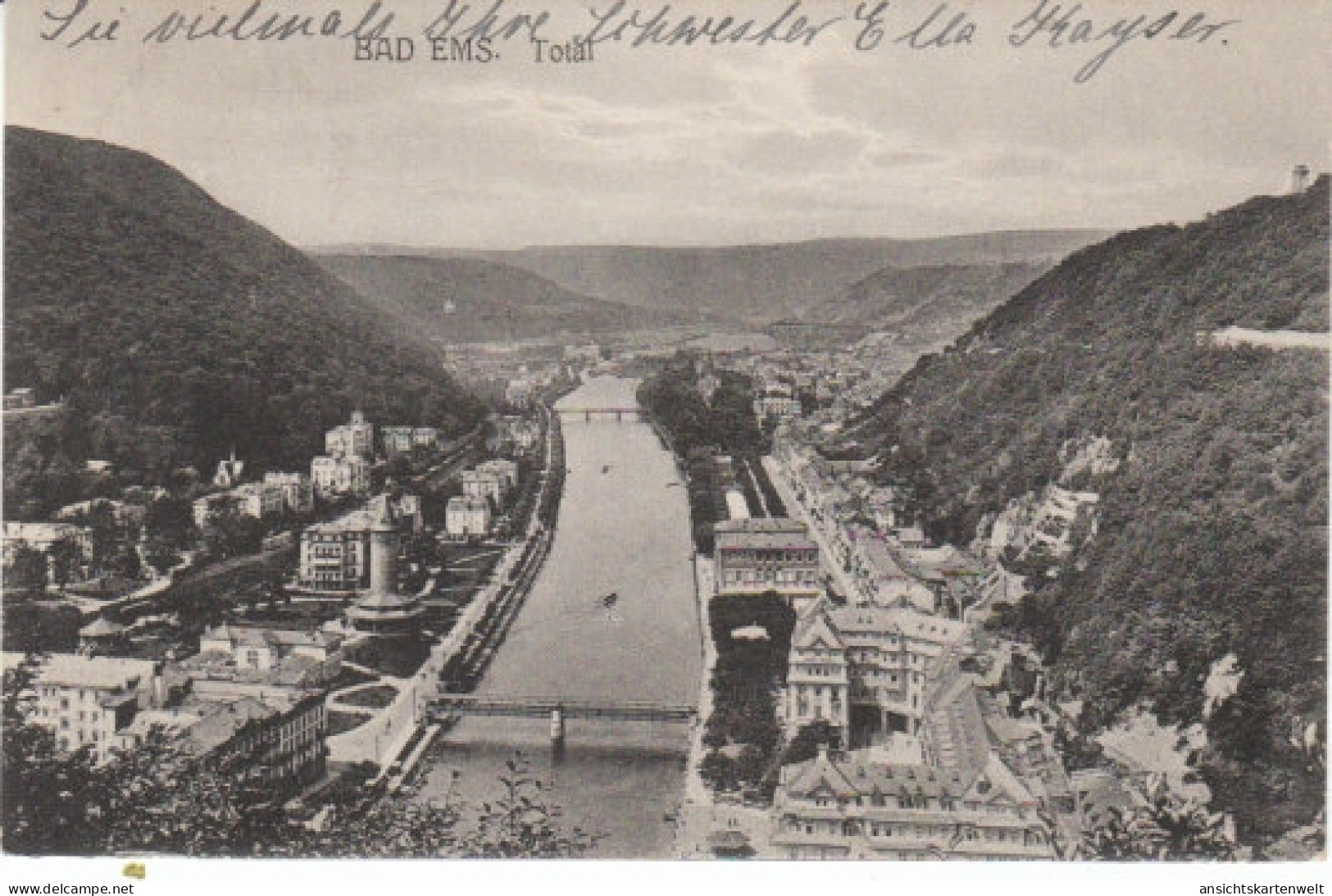 Bad Ems Total Feldpgl1918 #22.238 - Autres & Non Classés