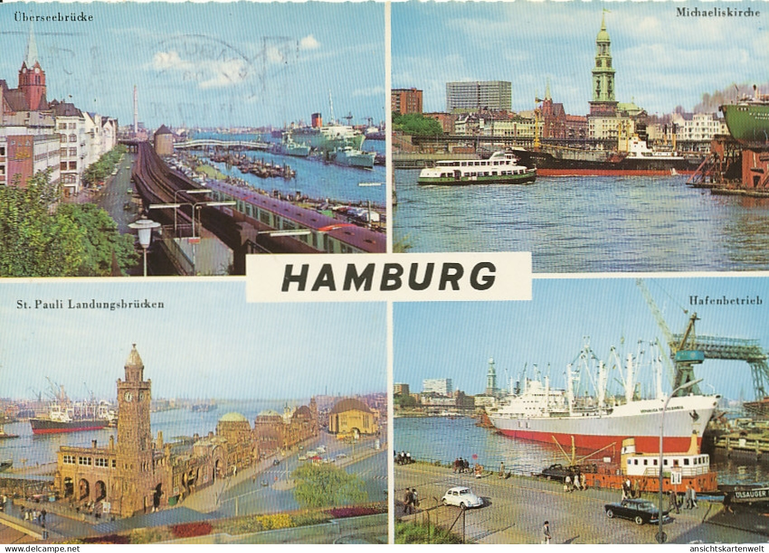 Hamburg Überseebrücke Hafenbetrieb Gl1967 #115.964 - Altri & Non Classificati