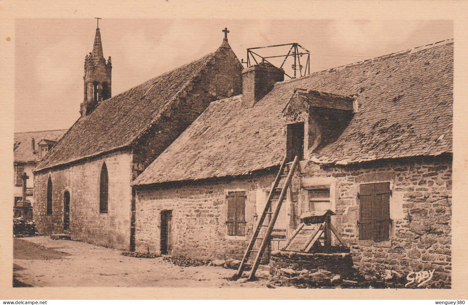 56 PLOEMEUR      Vieille Maison Rue Saint-Déran.        TB  PLAN 1960     RARE - Plömeur