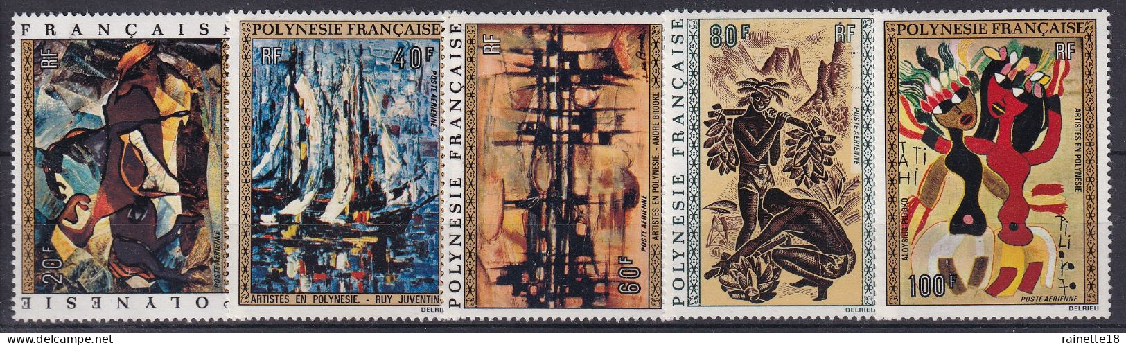 PolynésieFrançaise       PA  65/69 ** - Unused Stamps