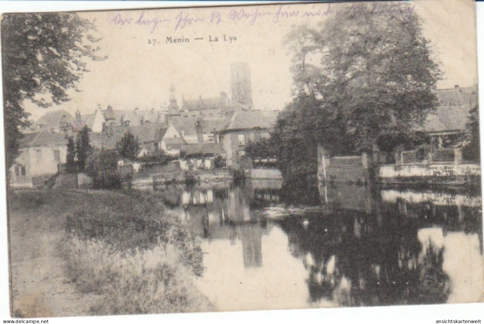 Menin La Lys Feldpgl1915 #20.907 - Autres & Non Classés