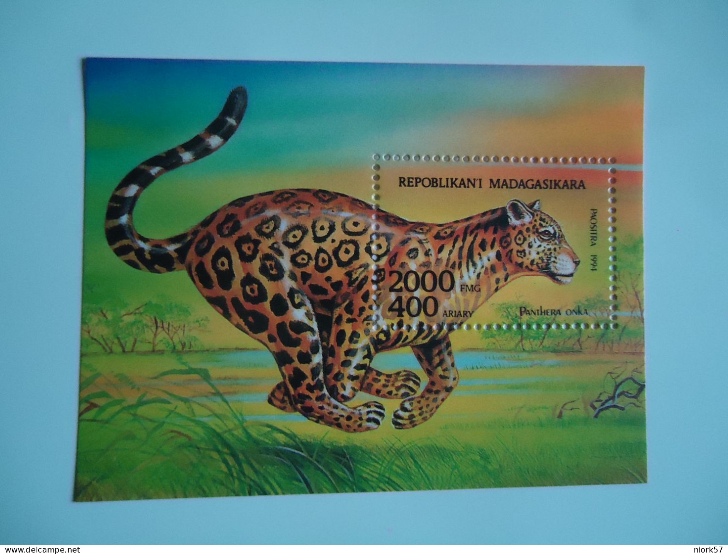 MADAGASCAR  MNH   SHEET  TIGER - Roofkatten