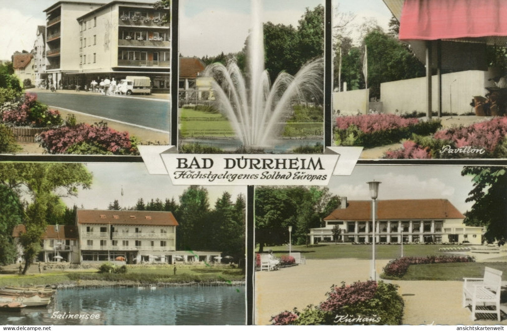 Bad Dürrheim Mehrbildkarte Glca.1950 #102.765 - Other & Unclassified