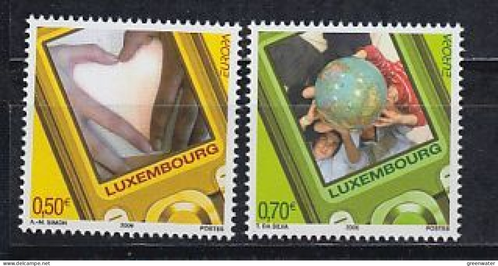 Europa Cept 2006 Luxemburg 2v  ** Mnh  (59554E) - 2006