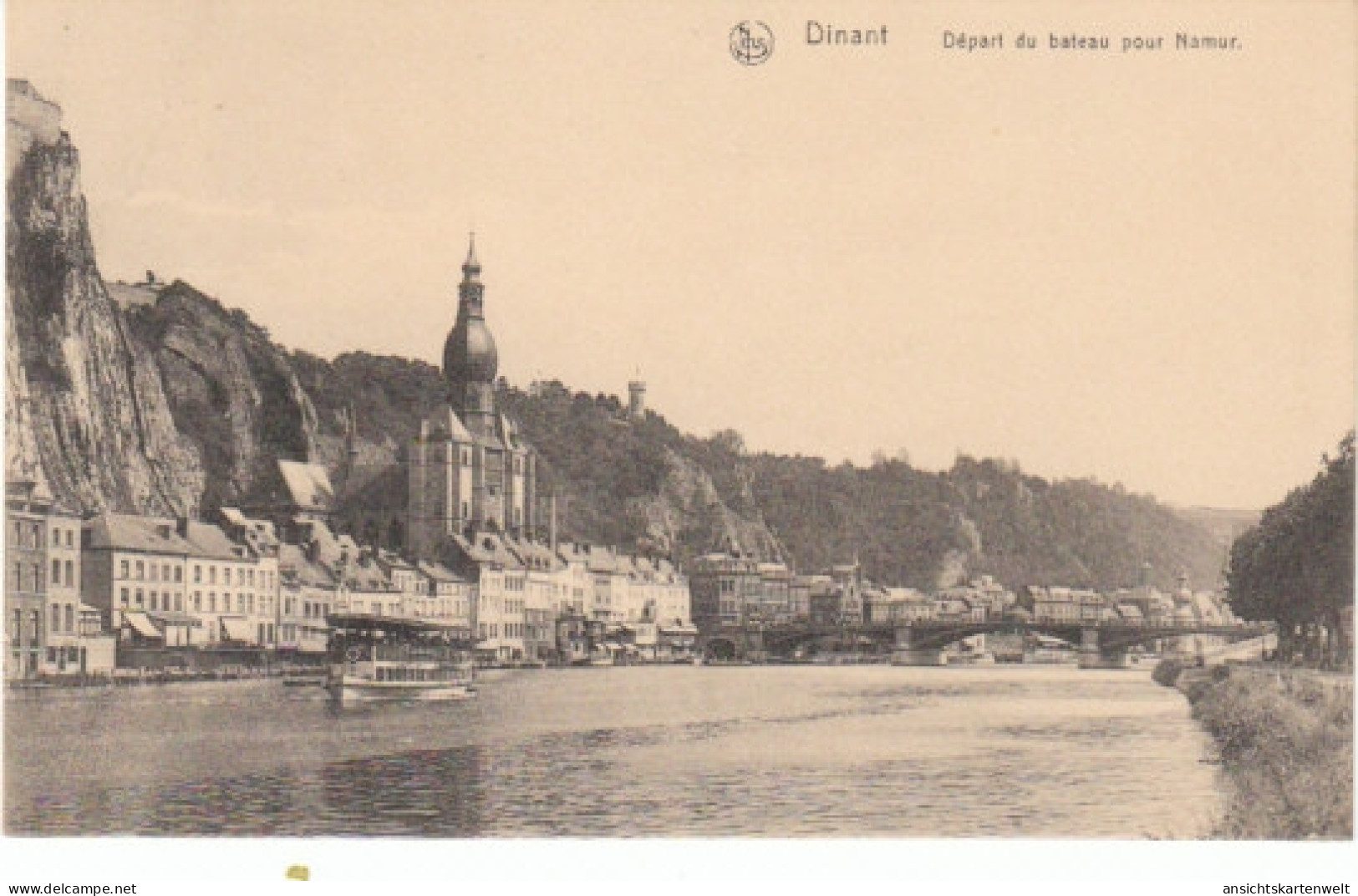 Dinant Départ Du Bateau Pour Namur Ngl #20.680 - Dinant