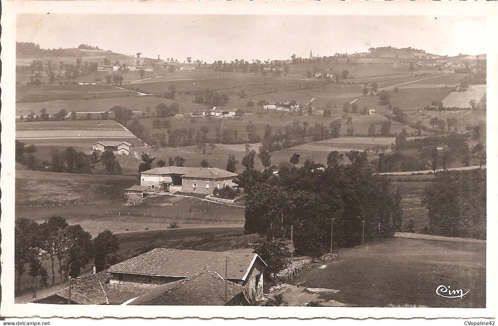 AVEIZE (69) Et Ses Environs - Vue Prise De La Chapelle-sur-Coise  CPSM  PF - Sonstige & Ohne Zuordnung