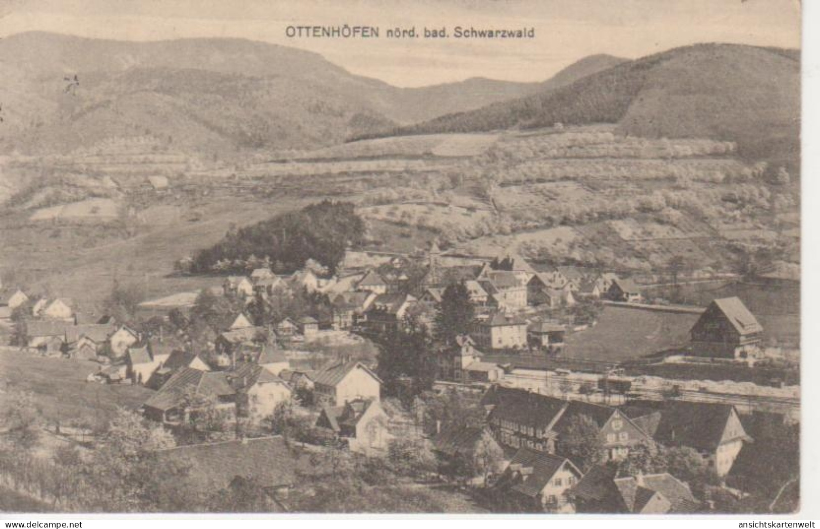 Ottenhöfen Gesamtpanorama Bahnpglca.1920 #83.089 - Autres & Non Classés