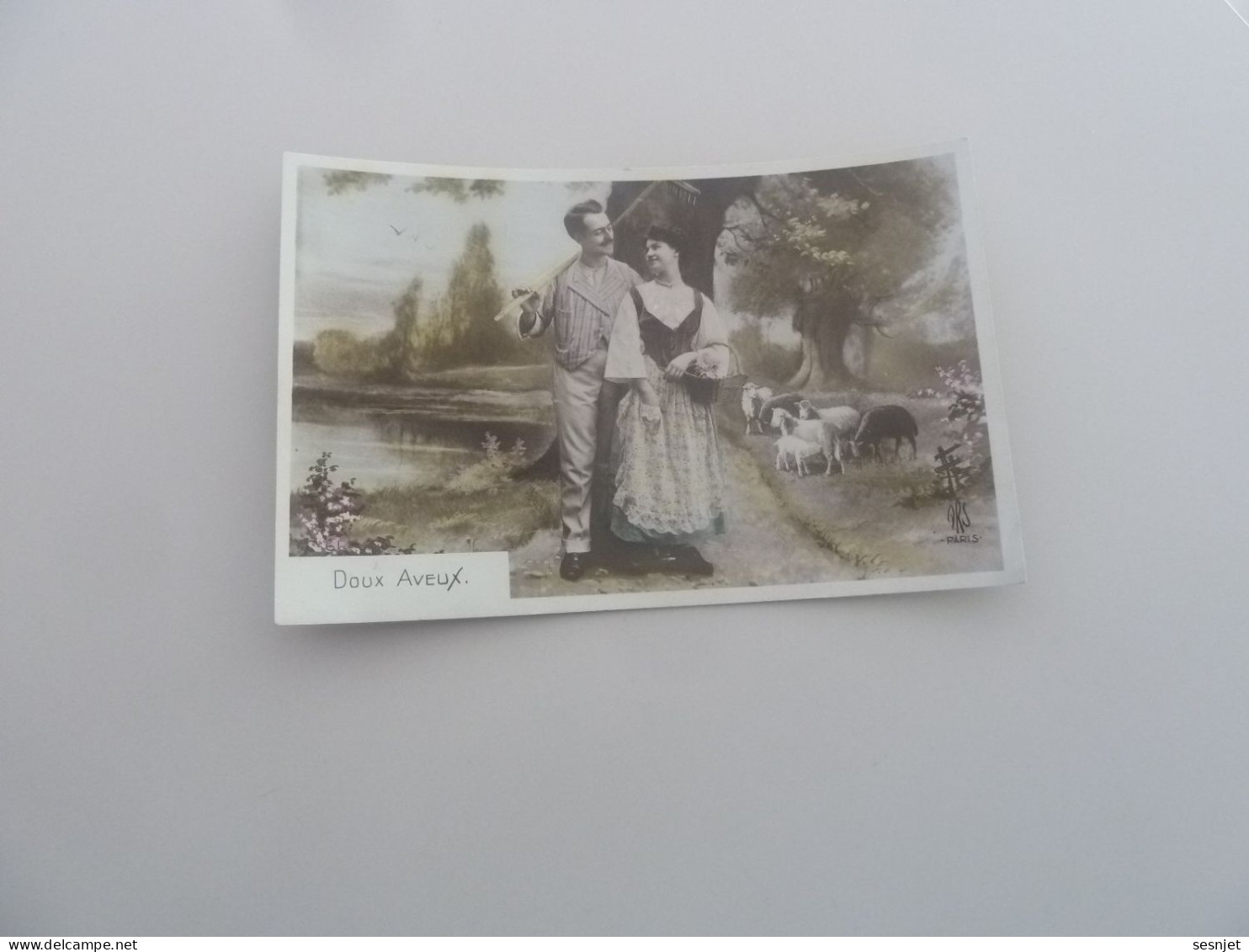 Annecy - Doux Aveux - 1-7 - Yt 137 - Editions Union Postale Universelle - Année 1906 - - Couples