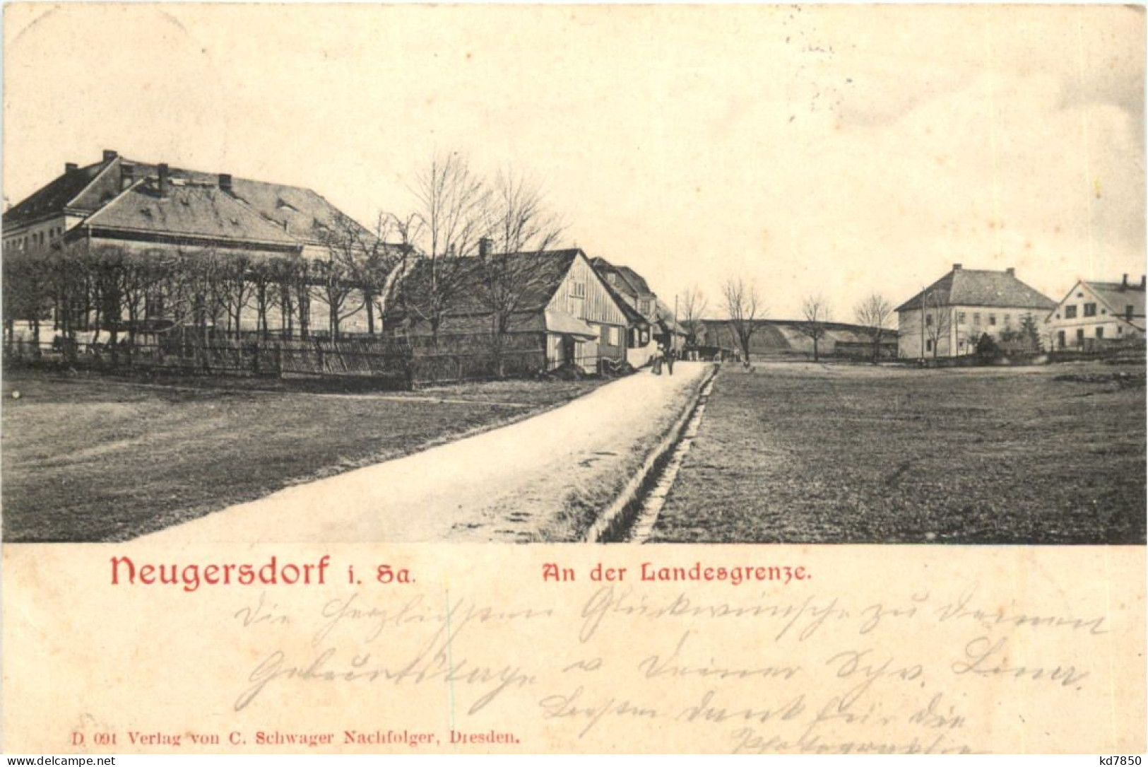 Neugersdorf In Sachsen - An Der Landesgrenze - Ebersbach (Loebau/Zittau)