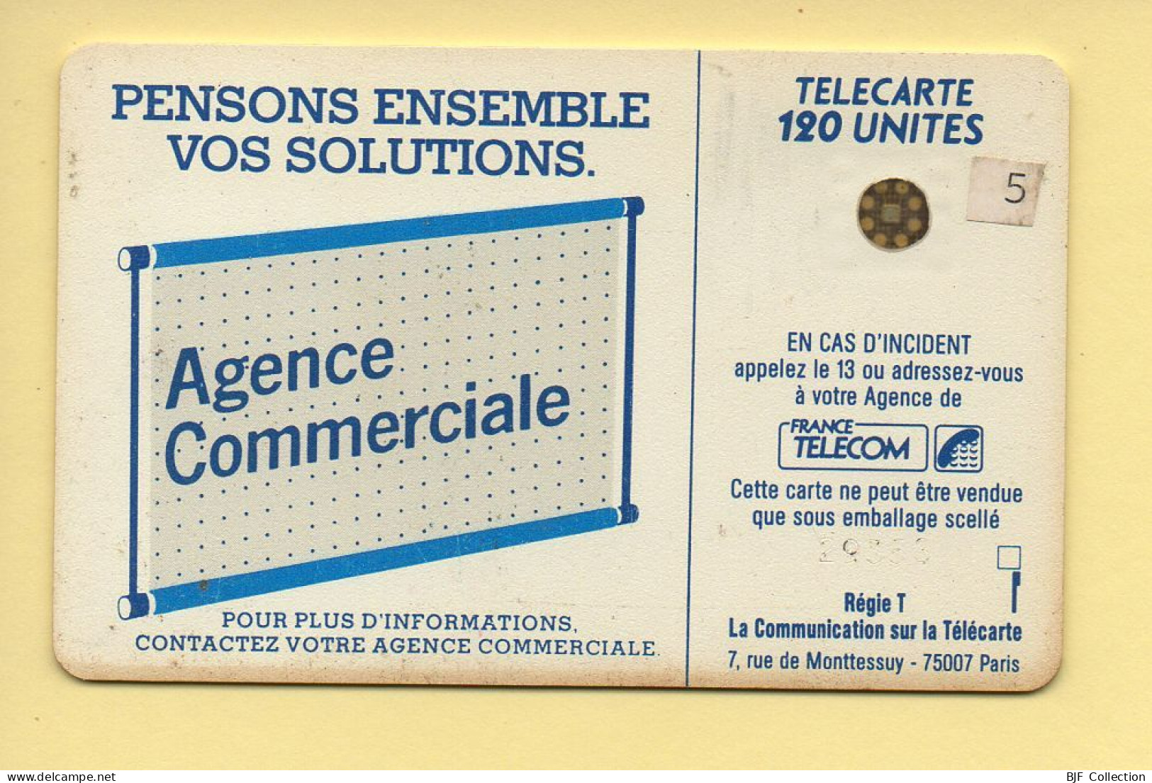 Télécarte : 600 Agences / 120 Unités : Numéro 29358 (voir Cadre, Texte Et Numérotation) - 600 Agences