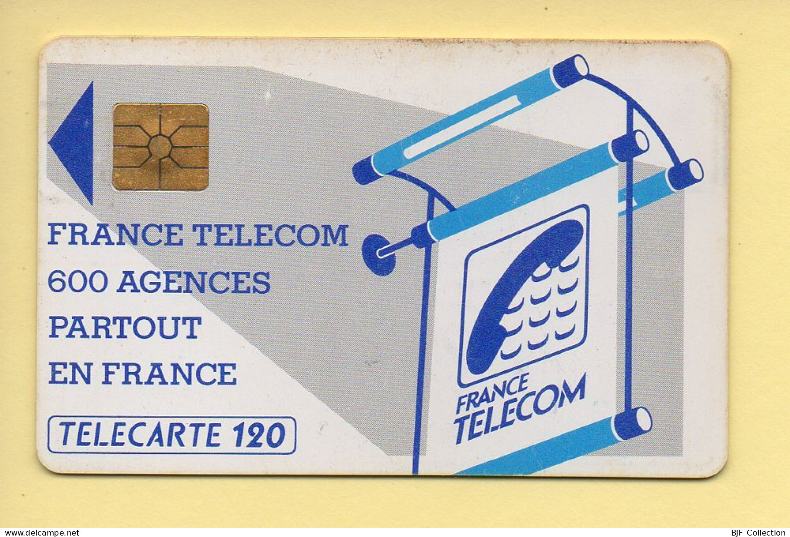 Télécarte : 600 Agences / 120 Unités : Numéro B0B13E (voir Cadre, Texte Et Numérotation) - “600 Agences”