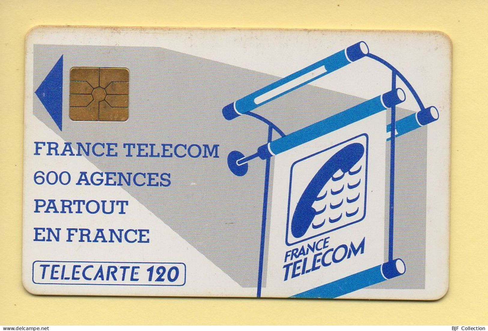 Télécarte : 600 Agences / 120 Unités : Numéro 0061B (voir Cadre, Texte Et Numérotation) - “600 Agences”