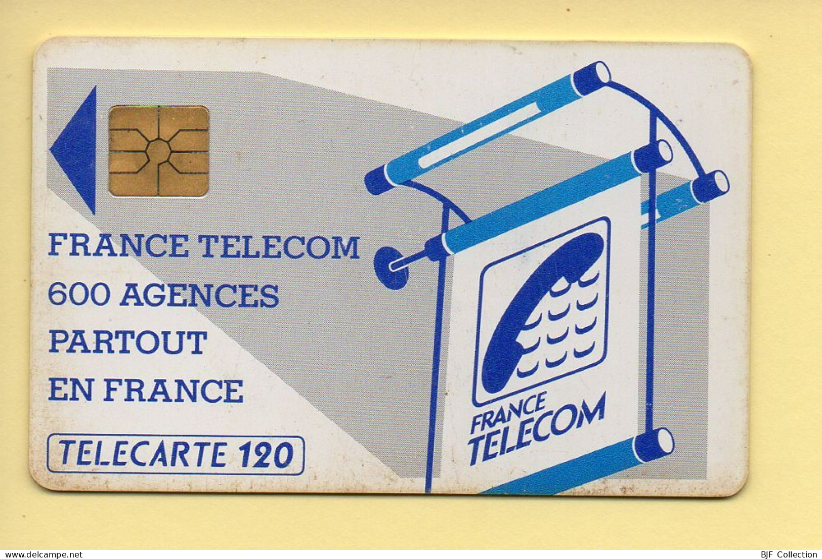 Télécarte : 600 Agences / 120 Unités : Numéro B0A17J (voir Cadre, Texte Et Numérotation) - “600 Agences”