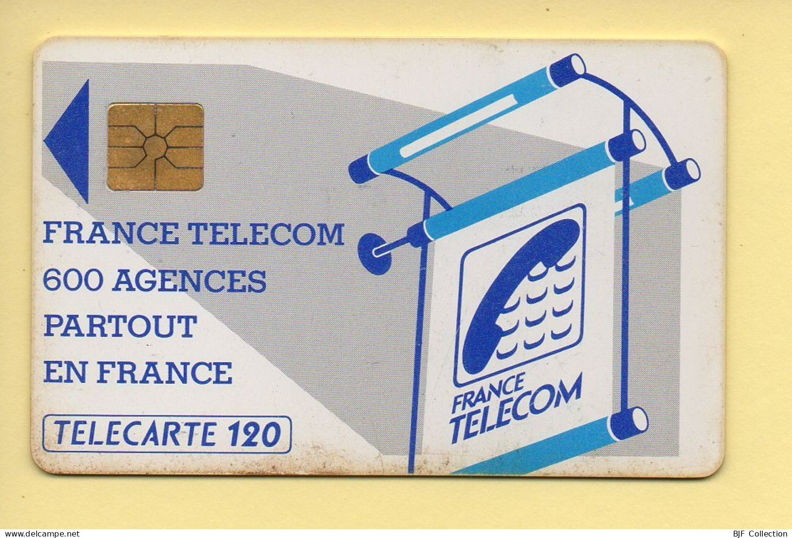 Télécarte : 600 Agences / 120 Unités : Numéro B0B13E (voir Cadre, Texte Et Numérotation) - “600 Agences”