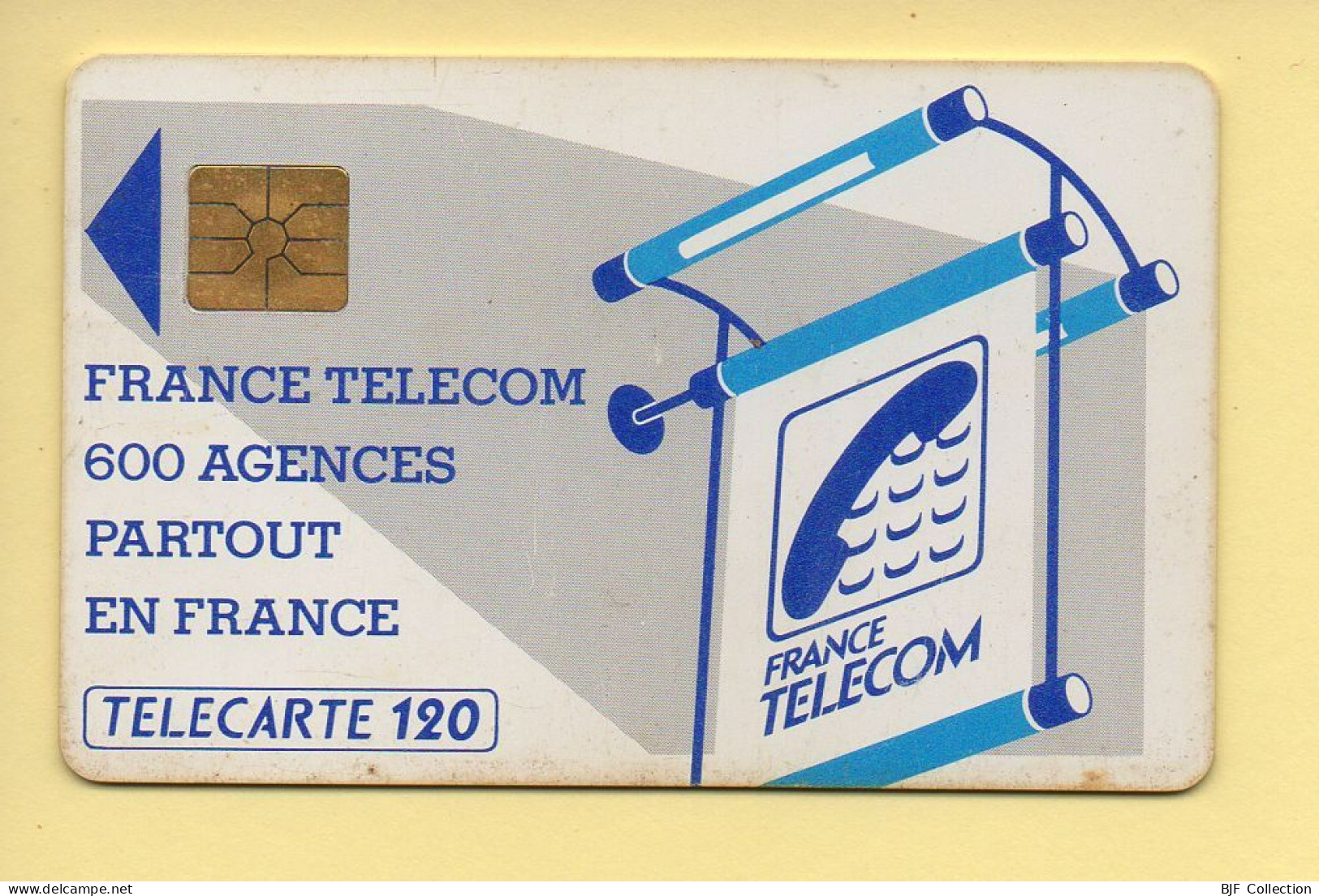 Télécarte : 600 Agences / 120 Unités : Numéro B0B17F (voir Cadre, Texte Et Numérotation) - “600 Agences”