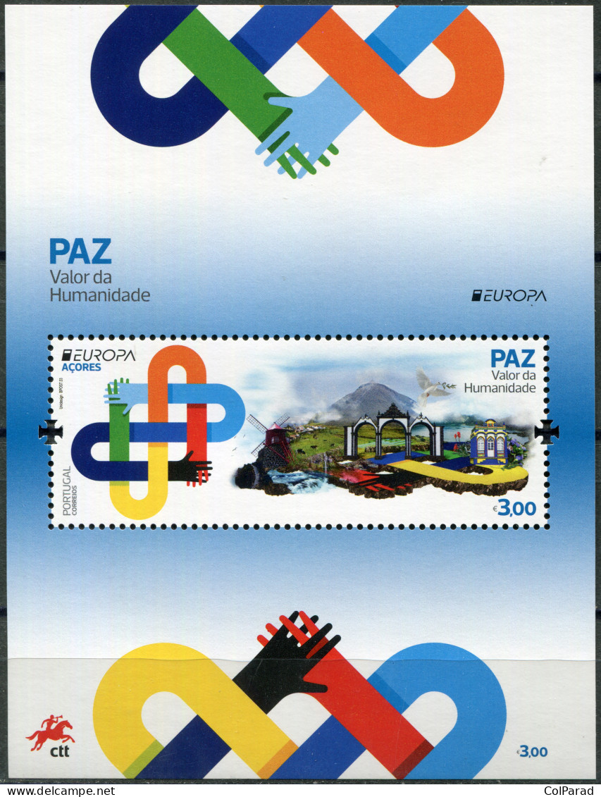 AZORES - 2023 - SOUVENIR SHEET MNH ** - Observation Deck Of Ponta Do Queimado - Açores