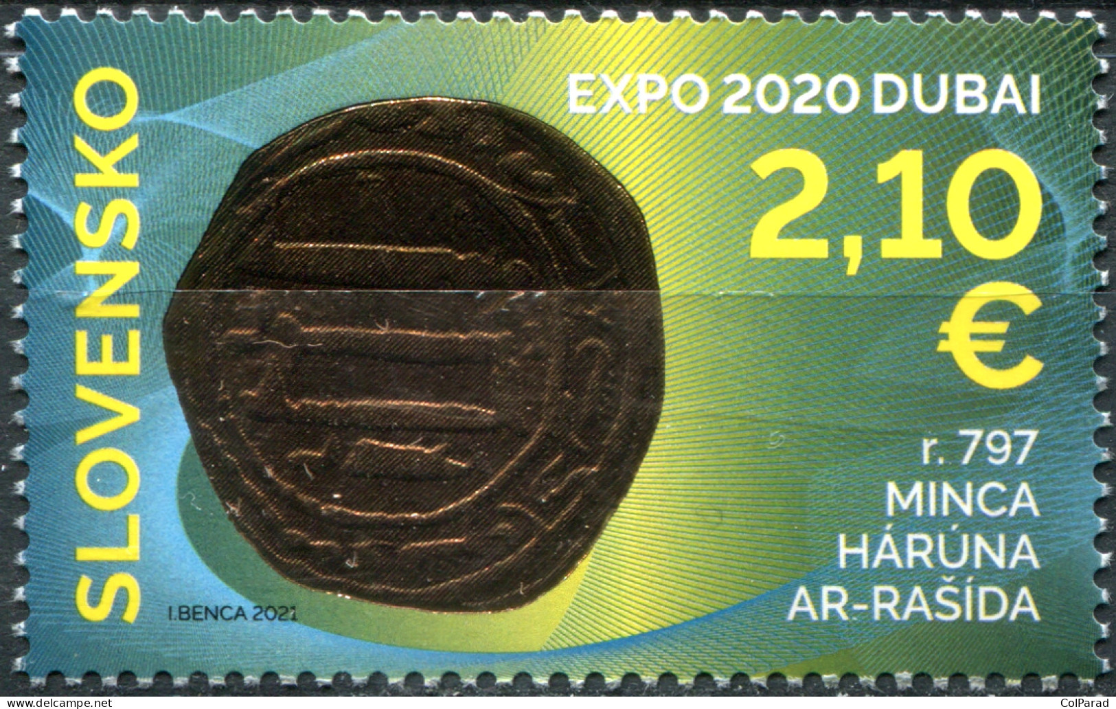 SLOVAKIA - 2022 - STAMP MNH ** - World Exhibition Expo 2020 - Dubai - Unused Stamps