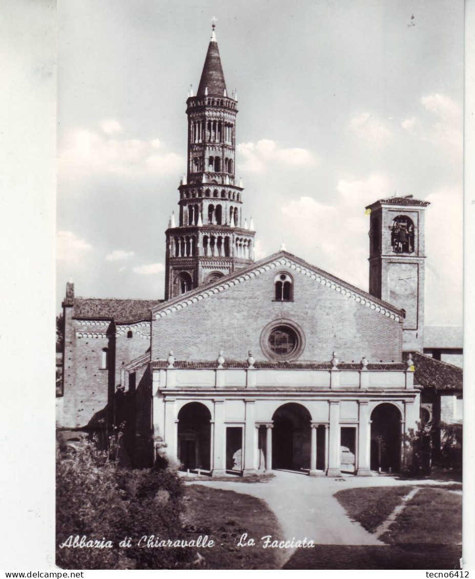 Chiaravalle(piacenza) - Abbazia Di Chiaravalle - La Facciata - Non Viaggiata - Piacenza